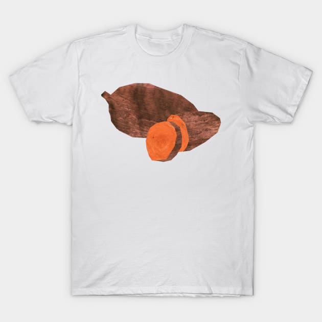 Sweet potato T-Shirt by Babban Gaelg